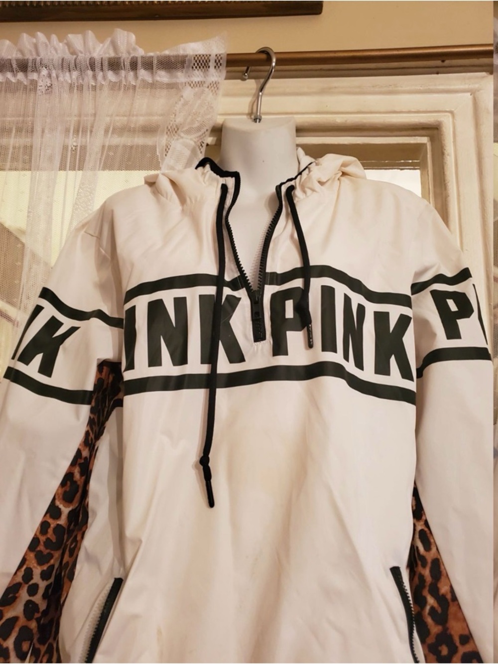 Victoria Secret PINK Cheetah Windbreaker